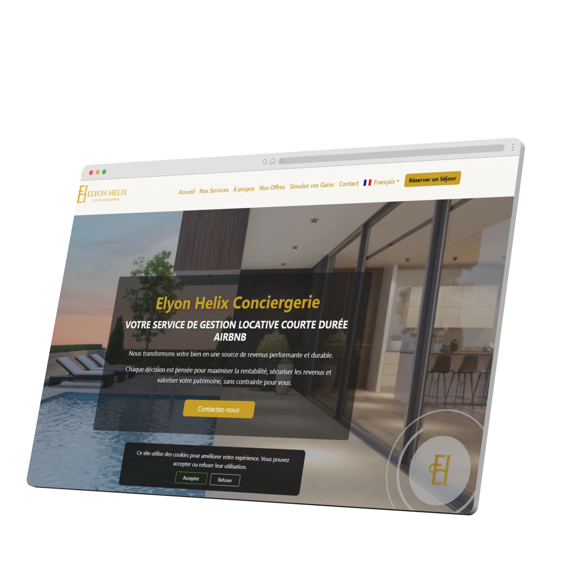 Elyon Helix – Site web - services digitaux